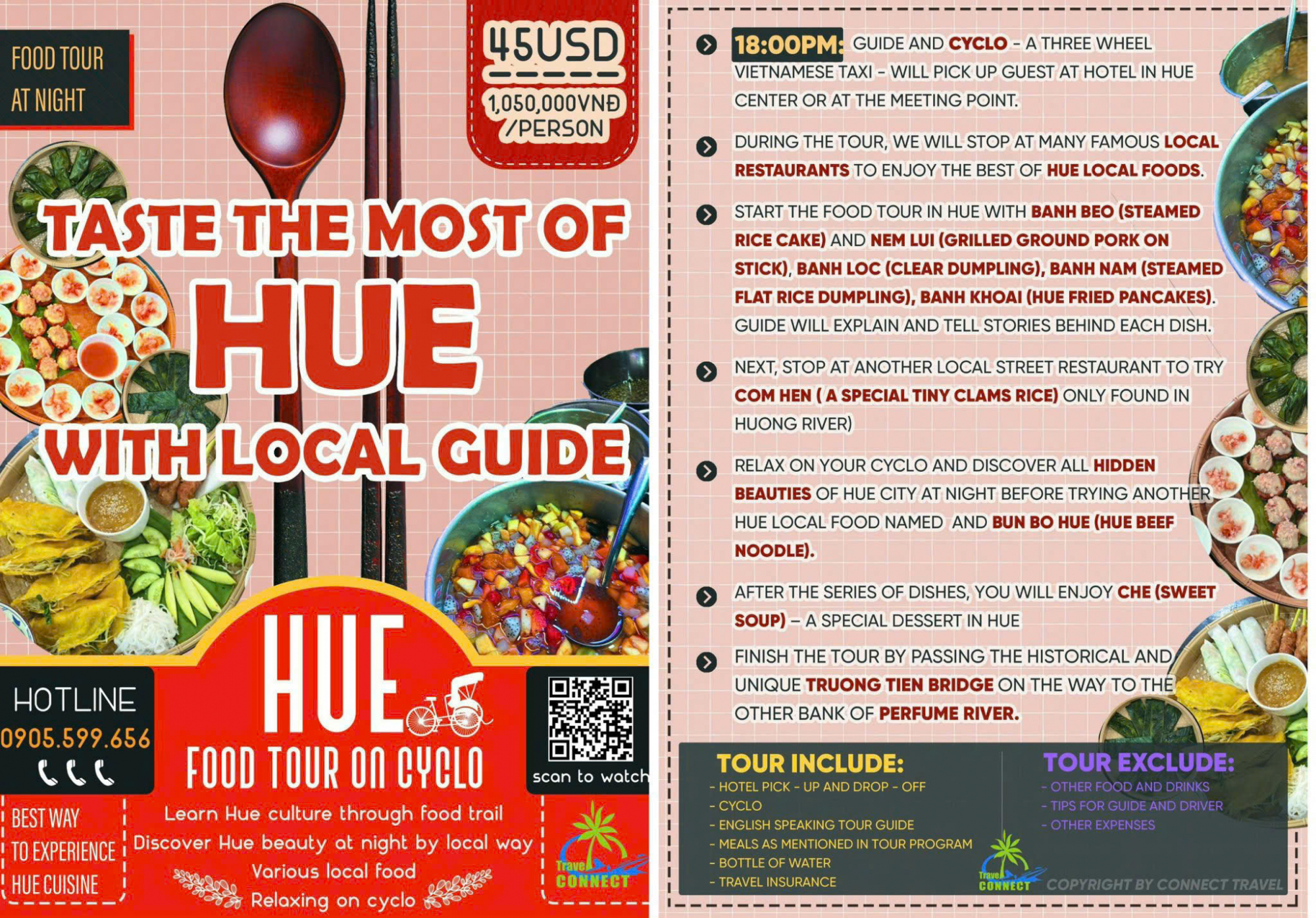 FOOD TOUR ON CYCLO A TASTE OF HUE